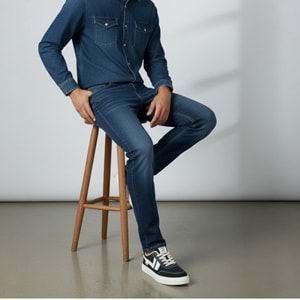 M.P Erkek Sports Casual Günlük Ayakkabı 6574SB - Siyah-Beyaz - 42