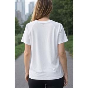 Puma Evostripe Graphic Tee Unisex Tshirt 69189602 - Beyaz - XS
