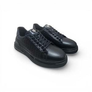 Bulldozer Erkek Deri Comfort Günlük Ayakkabı 261251 - Siyah - 40