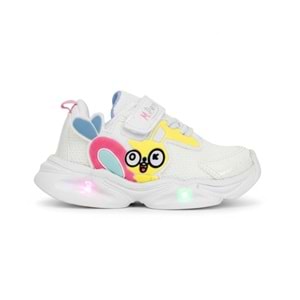 M.P Çocuk Işıklı Spor Ayakkabı 3435 - Beyaz - 27