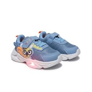 M.P Çocuk Işıklı Spor Ayakkabı 3435 - Mavi - 27