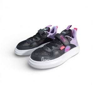 Çocuk Örgü Spor Ayakkabı 3405 - Siyah - 33