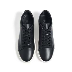 Erkek Deri Comfort Casual Ayakkabı 18661SB - Siyah - 41