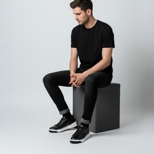 Erkek Deri Casual Günlük Ayakkabı 15810 - Siyah - 41