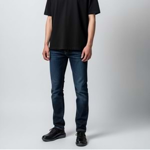 Erkek Deri Comfort Günlük Ayakkabı 23371 - Siyah - 40