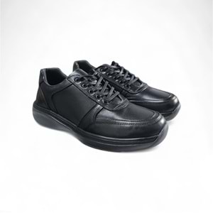 Erkek Deri Comfort Günlük Ayakkabı 23371 - Siyah - 40