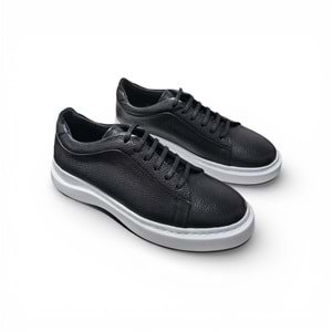 Nordhan Erkek Deri Casual Premium SC-1616S - Siyah - 41