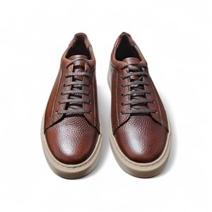 Nordhan Erkek Deri Casual Premium KC-1616 - Kahve - 43