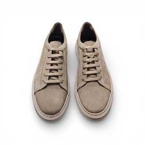 Nordhan Erkek Nubuk Deri Casual Günlük Ayakkabı ND-1616V - Vizon - 41