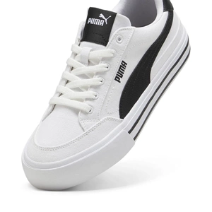 Puma Court Classic Vulc Erkek Spor Ayakkabı 39635302 - Beyaz - 40