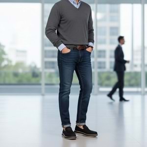 Erkek Triko Eva Günlük Ayakkabı 504026 - Siyah - 41