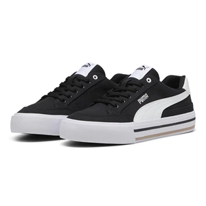 Puma Erkek Court Classic Vulc Spor Ayakkabı 39635303 - Siyah - 41