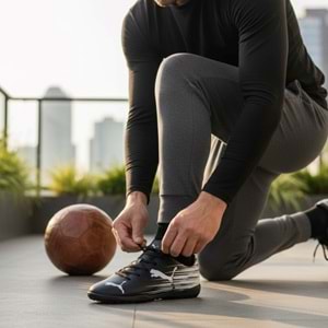 Puma Attacanto II TT Halı Saha Ayakkabı 108494 01 - Siyah - 42