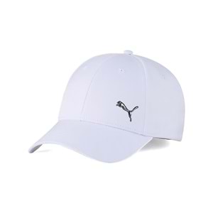 Puma ESS METAL CAT BB CAP Unisex Şapka 02599407 - Beyaz - STANDART