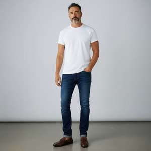 Erkek Deri Casual Ayakkabı 2000 - Kahve - 41