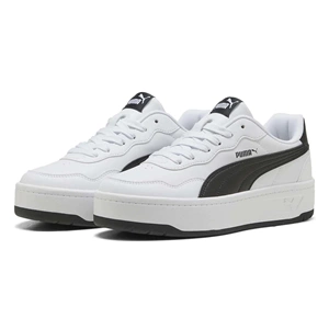 Puma Unisex Court Lally Skye Spor Ayakkabı 40036803 - Siyah-Beyaz - 37,5