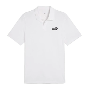 Puma Ess No.1 Logo Erkek Günlük Polo Yaka T-Shirt 682552 02 - Beyaz - L