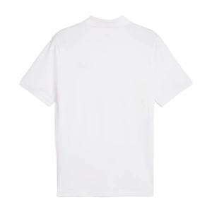 Puma Ess No.1 Logo Erkek Günlük Polo Yaka T-Shirt 682552 02 - Beyaz - L