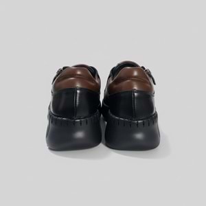 Kadın Deri Comfort Fermuarlı Ayakkabı 7755B - Siyah - 38