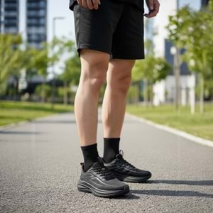 M.P Unisex Premium Koşu Ayakkabısı S6716 - Siyah - 38