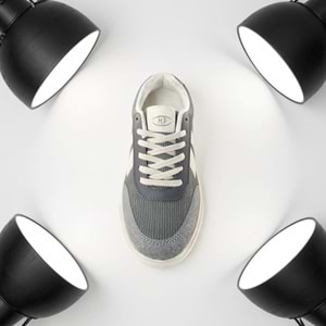 M.P Erkek Sports Casual Günlük Ayakkabı 6574FM - Füme - 42