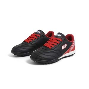 Çocuk Halı Saha Ayakkabısı 6602SK - Siyah-Kırmızı - 33