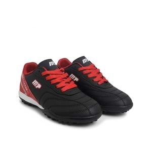 Çocuk Halı Saha Ayakkabısı 6602SK - Siyah-Kırmızı - 33