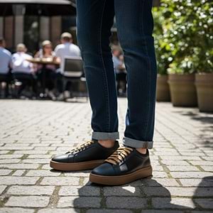 Erkek Premium Deri Ayakkabı 6167 - Siyah - 41