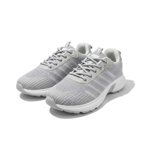 M.P Kadın Örgü Spor Ayakkabı 251-2301 - Gri - 38