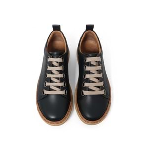 Kadın Deri Casual Günlük Ayakkabı 26YA-7750-LX - Siyah - 38