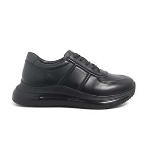 Erkek Deri Casual Comfort Ayakkabı 5046 - Siyah - 44