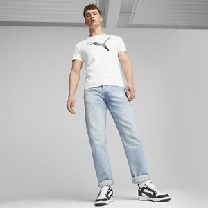 Puma Rebound V6 Low Erkek Spor Ayakkabı 40638801 - Siyah-Beyaz - 41