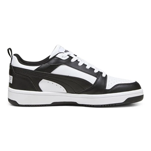 Puma Rebound V6 Low Erkek Spor Ayakkabı 40638801 - Siyah-Beyaz - 42