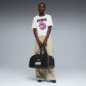Puma Kadın Graphics Relaxed Tee Tshirt 69190802 - Beyaz - L