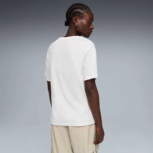 Puma Kadın Graphics Relaxed Tee Tshirt 69190802 - Beyaz - M