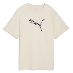 Puma Ess Graphic Animel Tee Kadın Tshirt 69182187 - Bej - M