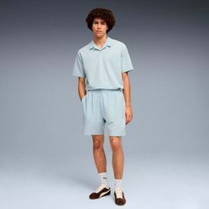 Puma Ess Elevated Erkek Tshirt 692560 48 - Mavi - XXL