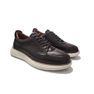 Erkek Deri Günlük Ayakkabı Ultra Eva K-5043 - Kahve - 41