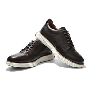 Erkek Deri Günlük Ayakkabı Ultra Eva K-5043 - Kahve - 41