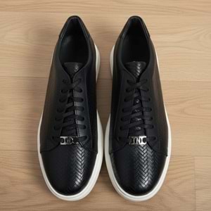 Nordhan Erkek Deri Günlük Rahat Ayakkabı 16330 - Siyah - 41