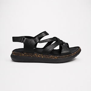 Mammamia Kadın Deri Sandalet S2740-LX - Siyah - 38