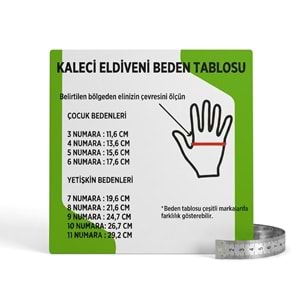 Tryon Fast Çocuk Kaleci Eldiveni - Siyah - 6 NUMARA