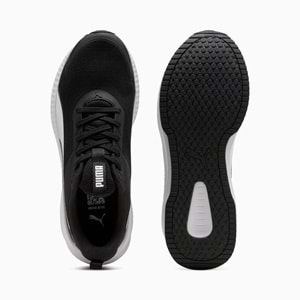 Puma Flyer Lite 4 Unisex Spor Ayakkabı 313499 01 - Siyah-Beyaz - 40