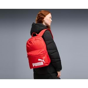 Puma Phase Sırt Çantası 22 LT 091164 45 - Kırmızı - 22 LT