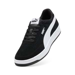 Puma Court Classic Clean SD Erkek Spor Ayakkabı 402680 01 - Siyah - 46