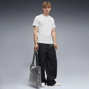 Puma Ess Elevated Erkek Tshirt 692054 61 - Beyaz - L