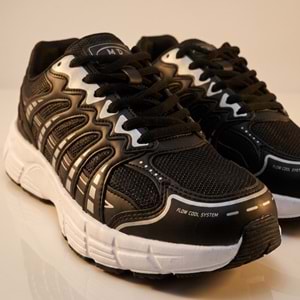 M.P Unisex Spor Ayakkabı 262-7061 - Siyah-Beyaz - 40