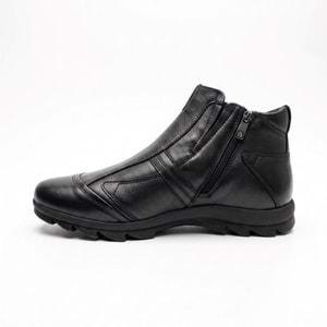 Erkek Deri Casual Bot 24113 - Siyah - 40