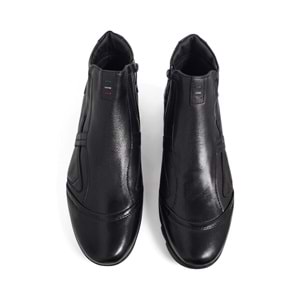 Erkek Deri Casual Bot 24113 - Siyah - 40