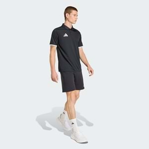 Adidas Erkek Polo Yaka Tshirt JR6660 - Siyah - L